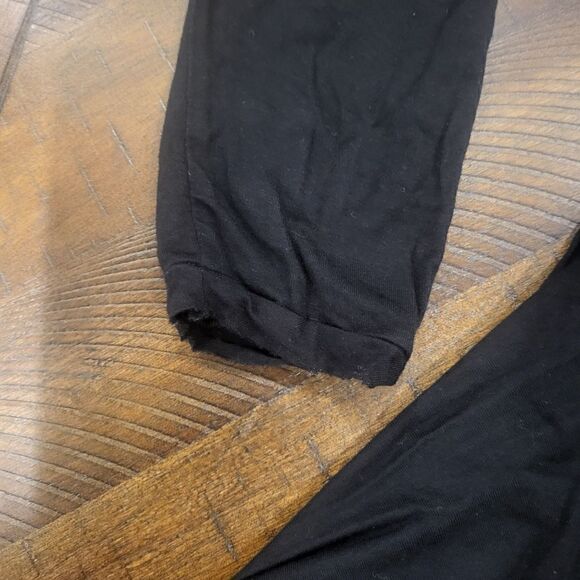 Gypsy 05 Cold Shoulder Dress with tassel tie Black and Grey Small - Picture 4 of 8